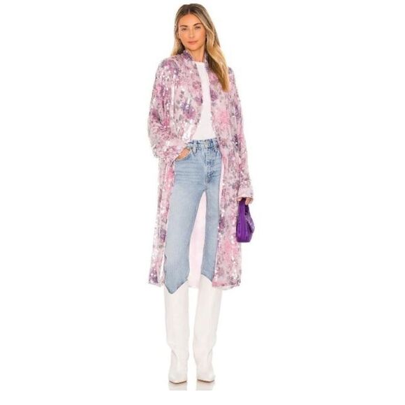 New Free People Kealey Kimono/Size M with tag - Picture 1 of 9